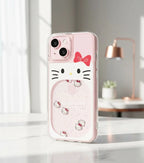 Floating Hello Kitty Case – Cute Kawaii Protective Case for iPhone