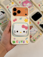 3D Cute Character Phone Case – Kawaii Cartoon Protective Case