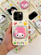 3D Cute Character Phone Case – Kawaii Cartoon Protective Case