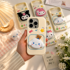 3D Cute Character Phone Case – Kawaii Cartoon Protective Case