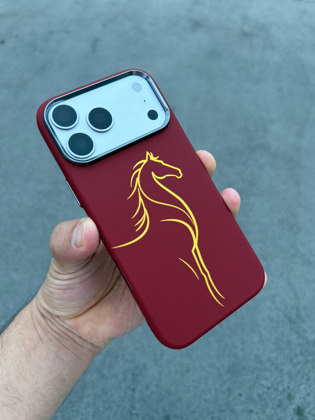Luxo Hourse Case For iPhone 17 Pro Max