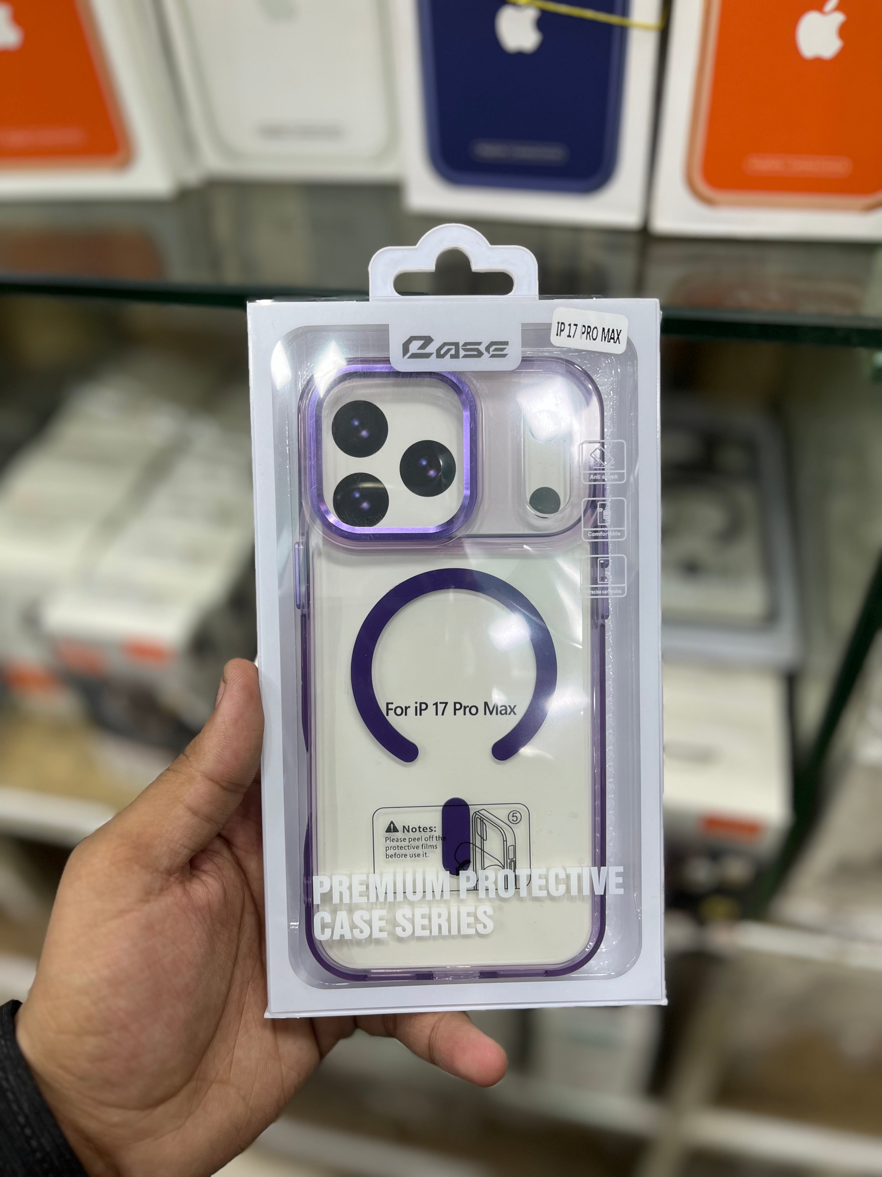 Colour Border & Magsafe Case For iPhone 17 Pro Max