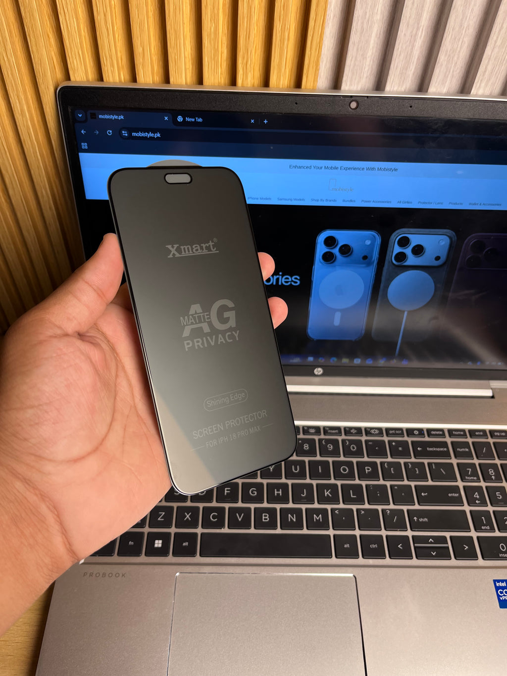 Xmart AG Matte Privacy Tempered Glass
