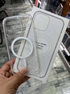 Apple Clear Case with IC Animation – Anti-Yellow MagSafe Case for iPhone