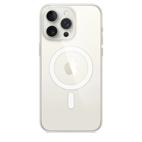 Apple Clear Case with IC Animation – Anti-Yellow MagSafe Case for iPhone