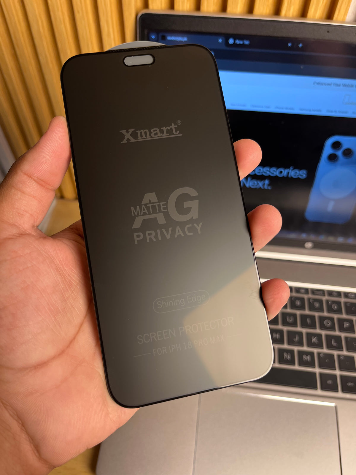 Xmart AG Matte Privacy Tempered Glass