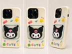 3D Cute Character Phone Case – Kawaii Cartoon Protective Case