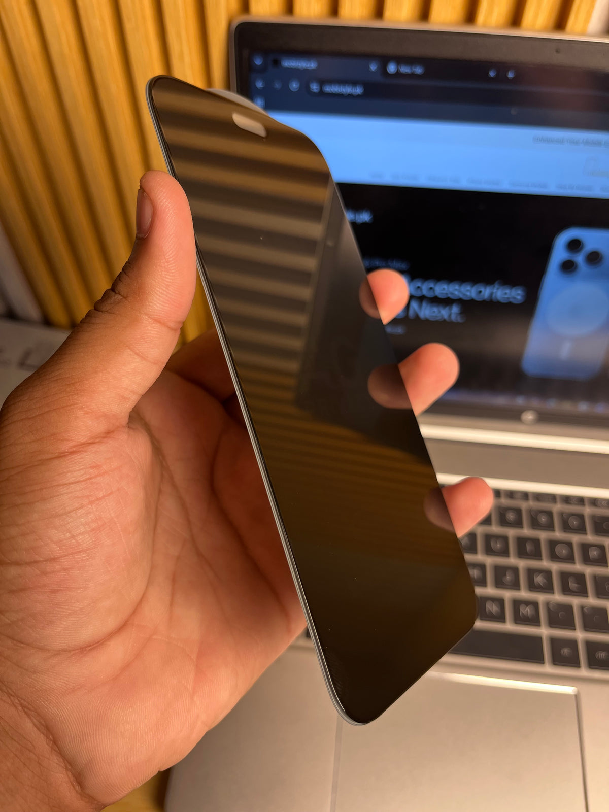 Xmart AG Matte Privacy Tempered Glass