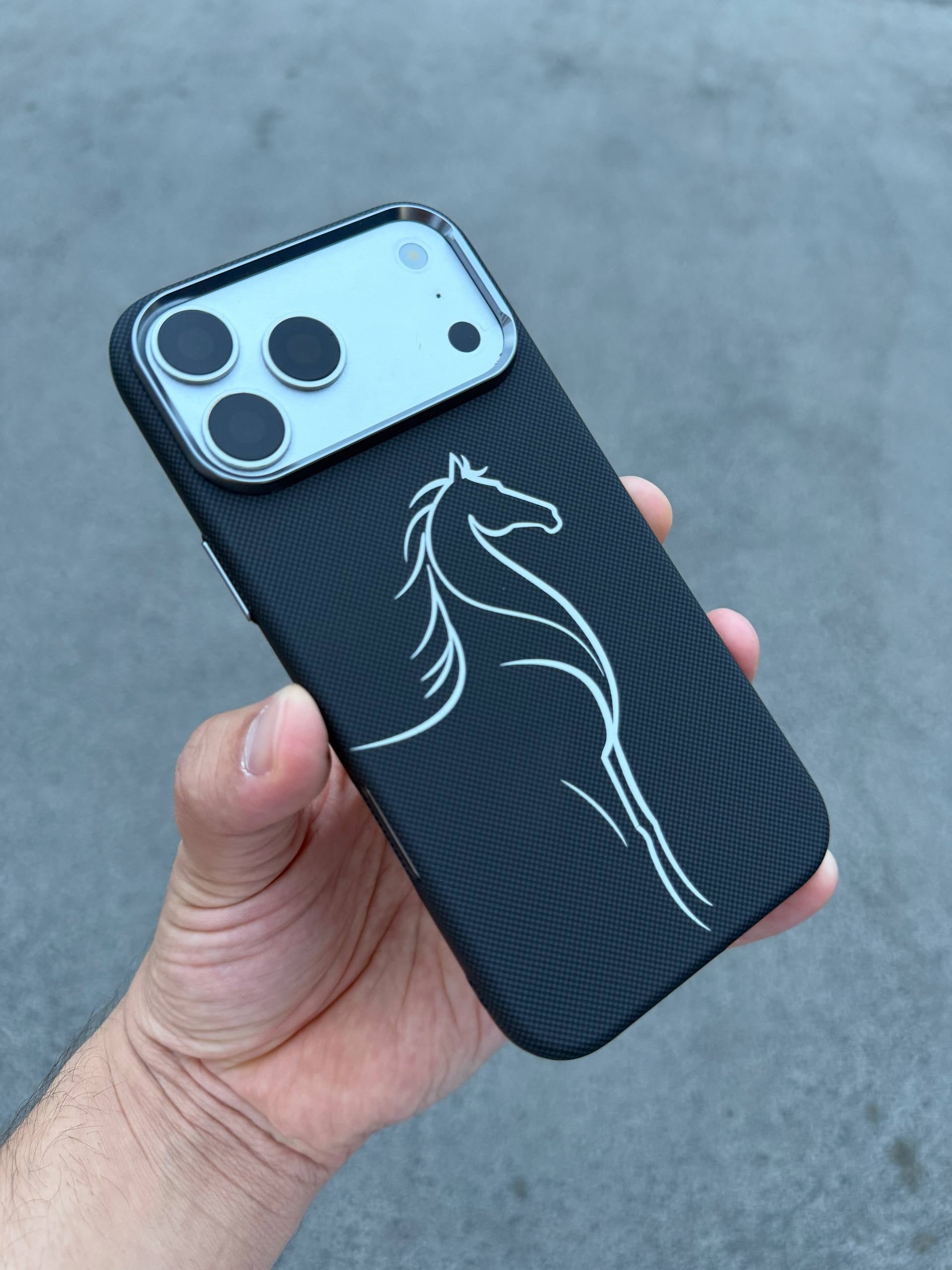 Luxo Hourse Case For iPhone 17 Pro Max