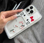 Floating Hello Kitty Case – Cute Kawaii Protective Case for iPhone