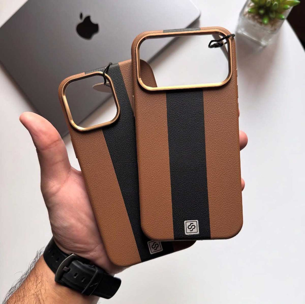 Dual Shade Magsafe Leather Case