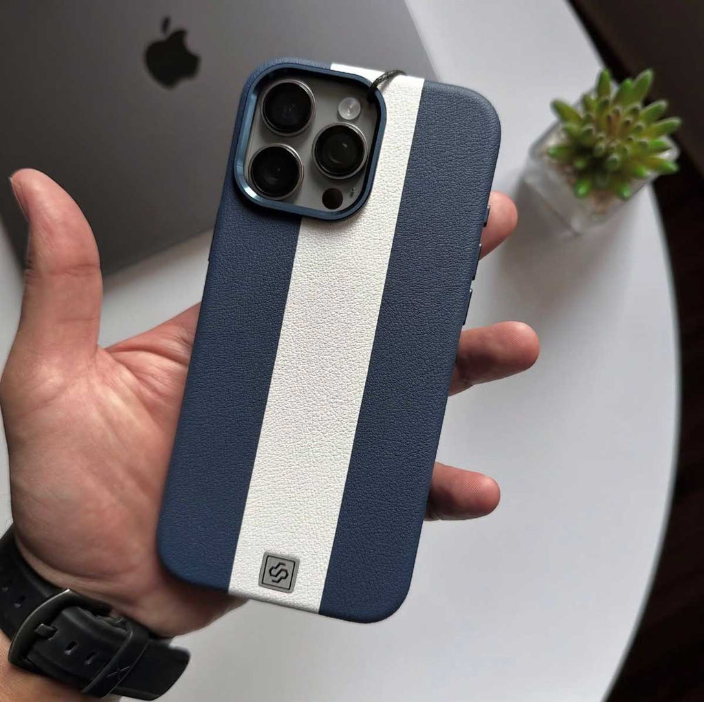 Dual Shade Magsafe Leather Case