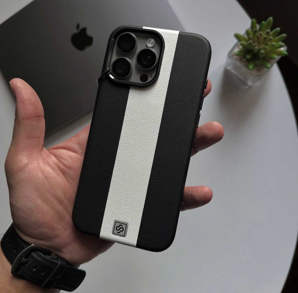 Dual Shade Magsafe Leather Case