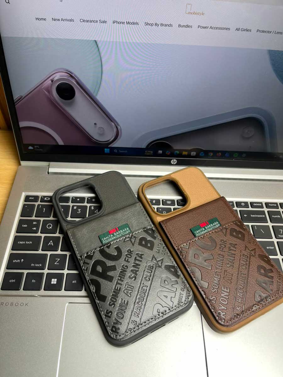 Original polo Hulda wallet case iPhone 15 pro max