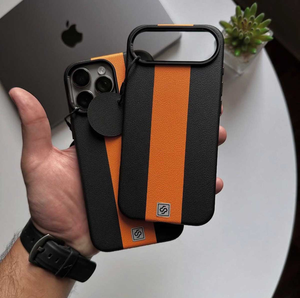 Dual Shade Magsafe Leather Case