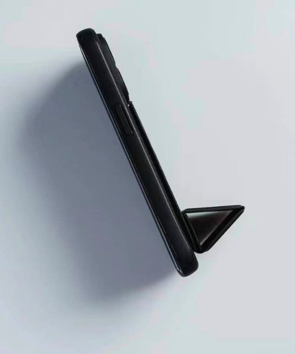 Spigen Stand Wallet – Magnetic MagSafe Card Holder & Phone Stand for iPhone