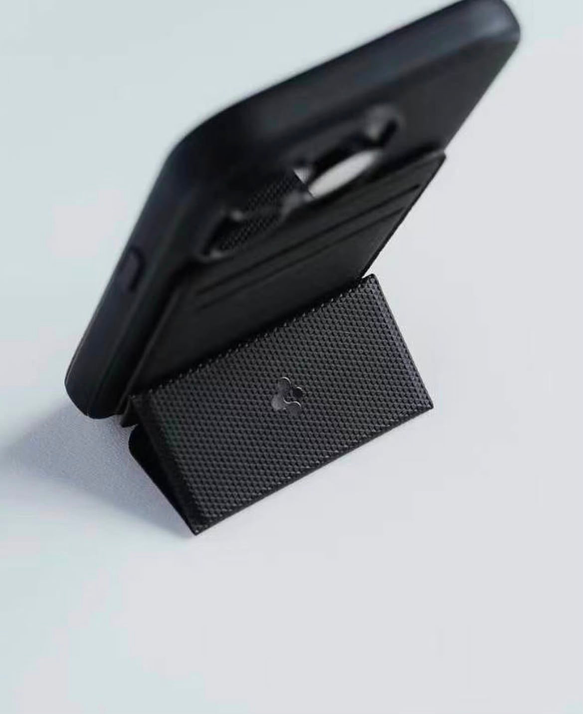Spigen Stand Wallet – Magnetic MagSafe Card Holder & Phone Stand for iPhone