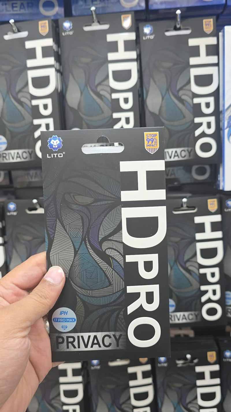 LITO HD Pro Privacy Glass Protector for iPhones