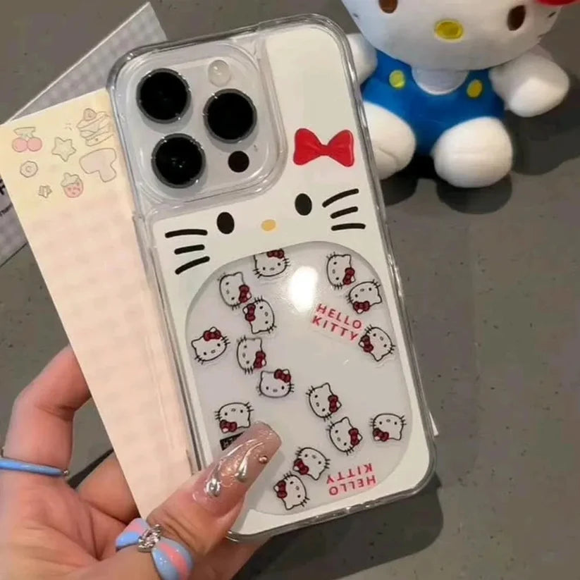 Floating Hello Kitty Case – Cute Kawaii Protective Case for iPhone