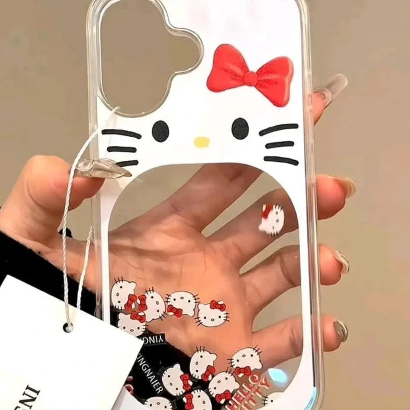 Floating Hello Kitty Case – Cute Kawaii Protective Case for iPhone