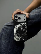 Luxo Pitaka Roaring Bear For iPhone 17 Pro Max