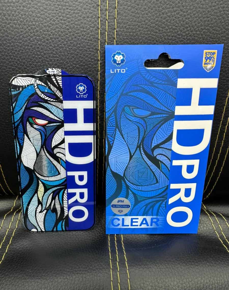 LITO HD Pro Clear Glass Protector for iPhones